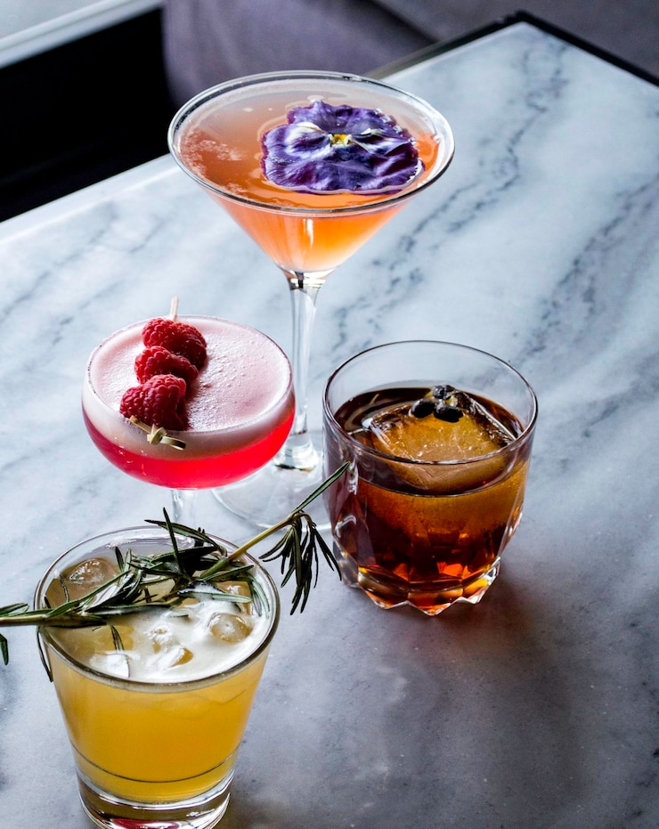 Low-alcohol cocktails